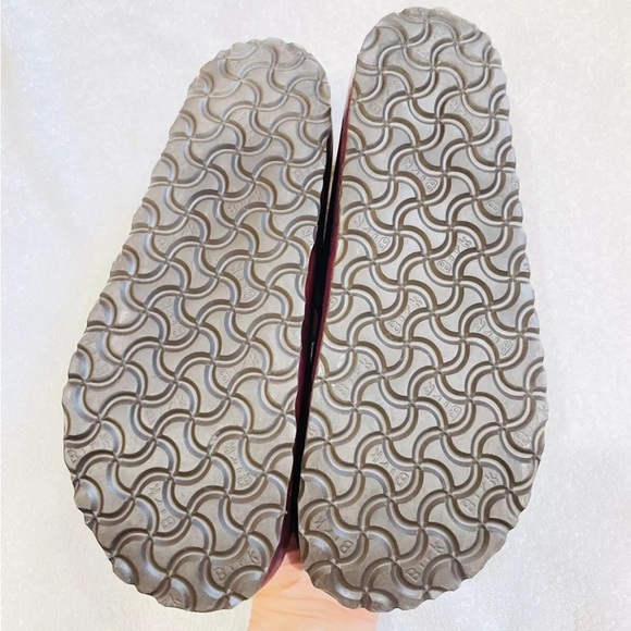 Birkenstock Montova Sz 40 Zinfandel Red used shoes - Picture 7 of 7